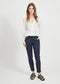 VILA VILUCY LS SHIRT - Doorknoop blouse - V-hals - M