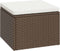 vidaXL - Loungeset - poly - rattan - bruin
