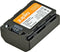 Jupio CSO0030V3 - Accu NP-FZ100 - 2040mAh - Zwart