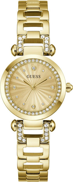 Guess Ginger GW0869L4 - Polshorloge - Staal - Goudkleurig - Ø 30 mm (1 stuk)