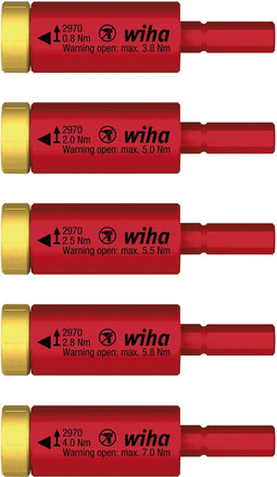 Wiha 41479 - easyTorque adapter electric - 5 Nm instelbaar - 1000 V AC (1 stuk)