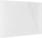 Magnetoplan ontwerpglas magnetisch paneel glazenbord - 60x40cm - wit - glas - frame
