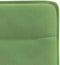 vidaXL - Eetkamerstoelen - 2 - st - fluweel - lichtgroen