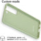 iMoshion Hoesje Geschikt voor Samsung Galaxy S22 Hoesje Siliconen - iMoshion Color Backcover - groen