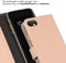 Selencia Echt Lederen Bookcase - Flip Cover - 3 Pashouders - Roze (iPhone SE (2022) iPhone SE (2020) iPhone 8, iPhone 7, iPhone 6s iPhone 6)
