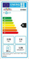 Everglades EV9061 - Mobiele airco 10000 BTU - Geschikt voor 80 m³ - Wit/grijs