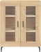 vidaXL - Dressoir - 69,5x34x90 - cm - bewerkt - hout - sonoma - eikenkleurig