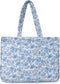 Oilily Sanny - Shopper - Dames - Crossbody - Ritssluiting - Blauw - One Size