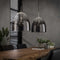 AnLi Style Hanglamp 2xØ40 shaded ovaal glas
