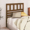 vidaXL - Hoofdbord - 81x4x100 - cm - massief - grenenhout - honingbruin