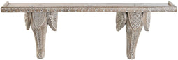 Planken DKD Home Decor Wit Natuurlijk Mangohout 78 x 15 x 28 cm