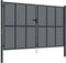 vidaXL - Poort - 300x200 - cm - staal - antracietkleurig