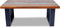 vidaXL - Salontafel - massief - teakhout - hars - 100x50 - cm