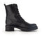 Gabor Dames Enkellaarzen - Veterboots - G-leest - Zwart
