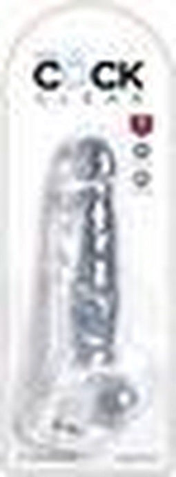 Pipedream - King Cock - Dildo met Balzak - 20,5 cm - Transparant