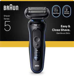 Braun Series 5 - Elektrisch Scheerapparaat - 50 min batterijduur + 1 Opzetstuk - Zwart