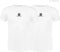 Rogelli Core 2-pack Ondershirt - Korte Mouwen - Sneldrogend - Wit