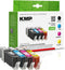 KMP C107XV - Inkjet Cartridge - Hoog (XL) rendement - Zwart en Kleuren (3-pack)