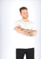 Schiesser M&R - Heren Pyjamashirt - Korte mouw R-Hals knoopsluiting - Wit - Maat XXL