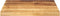 vidaXL - Tafelblad - vierkant - 60x60x1,5 - cm - massief - ruw - mangohout