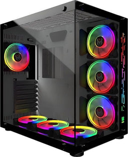 Mred - PC Gamer ATX - White RGB Crystal Sea