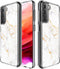 imoshion Hoesje Geschikt voor Samsung Galaxy S21 FE Hoesje Siliconen - imoshion Design hoesje - Wit / White Marble