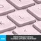 Logitech MX Keys Mini - Draadloos Toetsenbord - Slimme Verlichting en Meerdere Apparaten - Roze