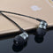 E80C Bedrade Oordopjes met Microfoon HiFi Stereo Audiofiele Oortelefoon Geluidsisolerende in Ear Hoo