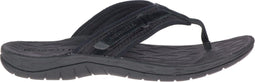 Merrell Siren 2 Flip - Wandelsandalen Dames - Suède - Zwart - Maat 42