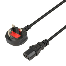 iBOX VDE SCHUKO - Stroomkabel 1,8 m - UK-stekker