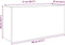 vidaXL - Badkamerwandkast - 80x25x40 - cm - bewerkt - hout - wit