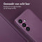 Accezz Samsung Galaxy S24 - Back Cover - MagSafe Leather - Heath Purple
