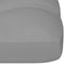 vidaXL - Palletkussen - 120x40x12 - cm - stof - grijs