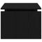 vidaXL - Salontafel - Zwart - Eiken - 68x38x50 - cm - Samengesteld - Hout