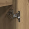 vidaXL - Dressoir - met - Deuren - & - Lades - Artisan - Eiken - 101,5x35x70 - cm