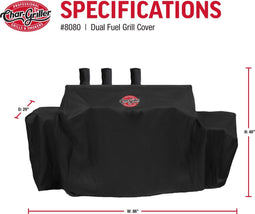 Char-Griller® Double Play - Hoes gas- en houtskoolbarbecue