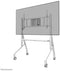 Neomounts FL50-575WH1 - Vloerstandaard - Mobiele trolley voor schermen tot 110