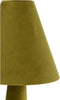 Light & Living Tafellamp Devia - Velvet - Groen