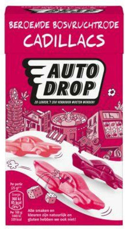 Autodrop Cadillacs - Mixdoos - Bosvruchten - 280 gram