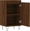vidaXL - Dressoir - 40x35x70 - cm - bewerkt - hout - bruin - eikenkleur