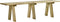 vidaXL - Tuinbank - 160 - cm - geïmpregneerd - massief - grenenhout