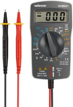 Digitale Multimeter - Cat. II 500 V / Cat III 300 V - 1999 Counts