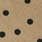 vidaXL - Vloerkleed - handgemaakt - met - zwarte - print - 90 - cm - jute