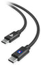 Hori SPF-041E - USB-C oplaadkabel voor DualSense en DualSense Edge - 60W snelladen - Zwart (3 meter)