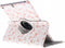 Tablet Hoes Geschikt voor iPad Air 2 (2014) - 360° Draaibare Design Bookcase - Roze / Meerkleurig /Flamingo