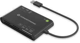 Conceptronic BIAN01B - Smartcardreader - USB 3.2 Gen 1 - Zwart