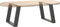 vidaXL - Salontafelpoten - 2 - st - U-vormig - 60x(42-43) - cm - staal - antraciet