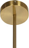 Plafondlamp DKD Home Decor 50 x 50 x 144 cm Kristal Gouden Metaal 50 W