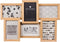 Atmosphera Collage Fotolijst - 44 x 31 cm - hout - voor 6 foto's van 10 x 15 cm - fotoframe - woonaccessoires