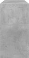 vidaXL - Wastafelkast - 90x29x55 - cm - bewerkt - hout - betongrijs